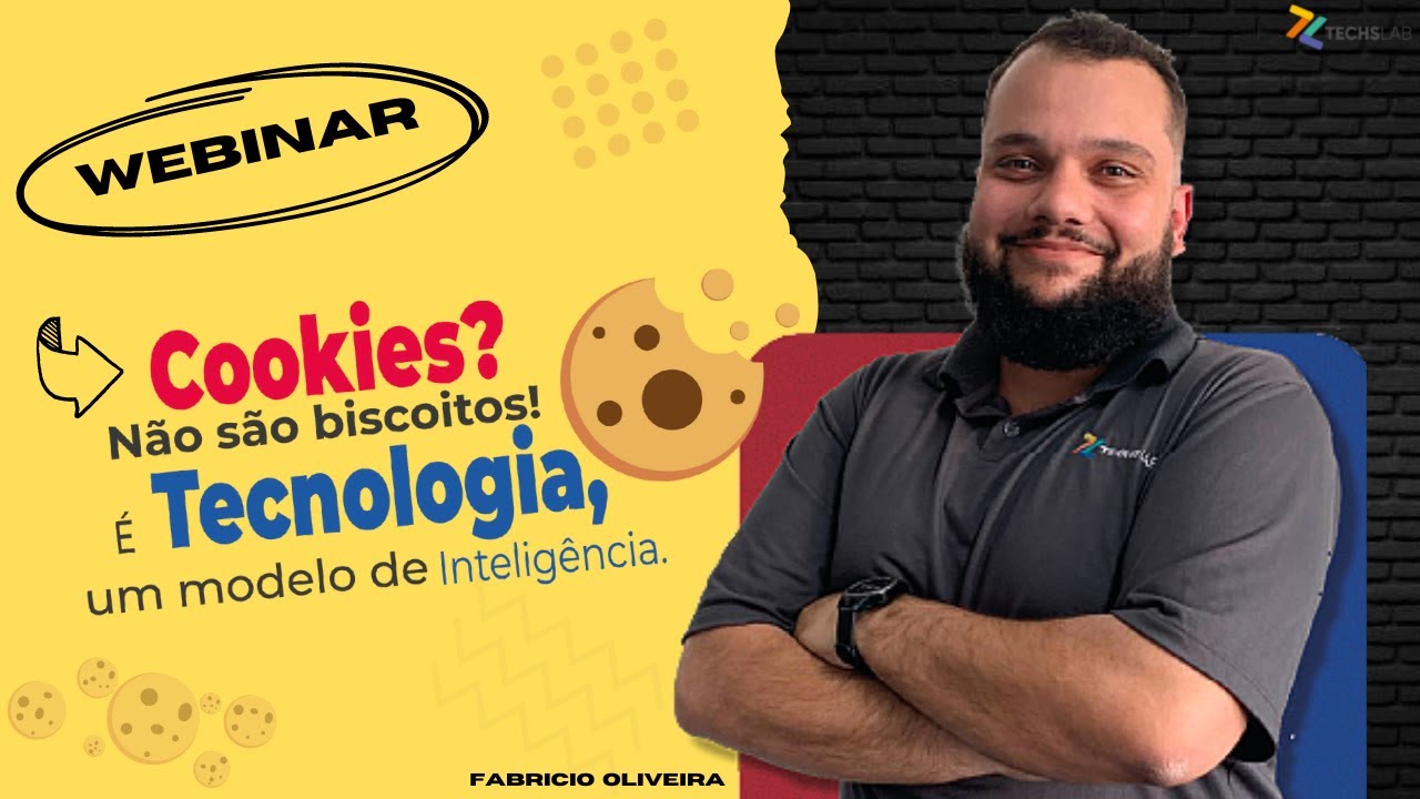 Webinar - COOKIES?  🍪 Não são biscoitos! É tecnologia, um modelo de inteligência artificial.