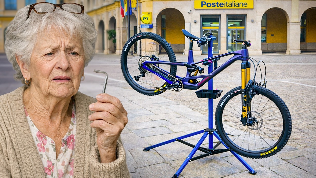 FACCIO MONTARE LA MIA BICI AI PENSIONATI 👴🏻