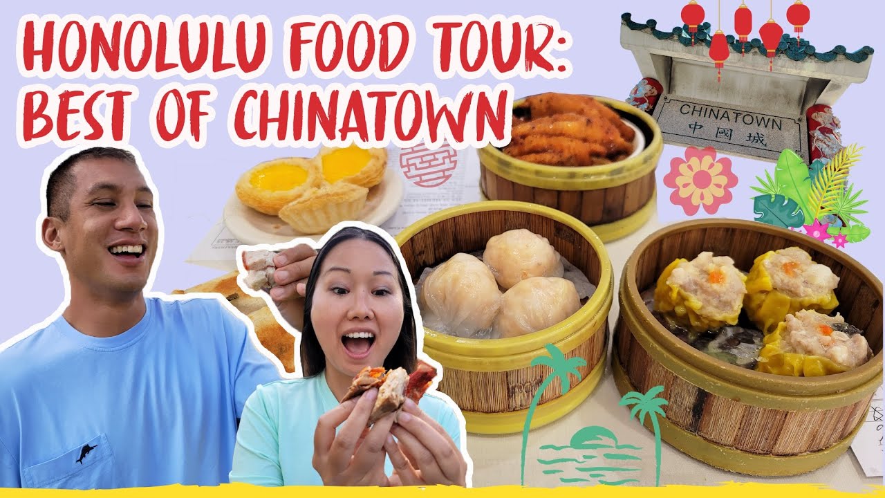 HAWAII FOOD TOUR in Honolulu’s Chinatown – Best Banh Mi, Pho, Manapua, Pork, Duck, Dim Sum, and Boba