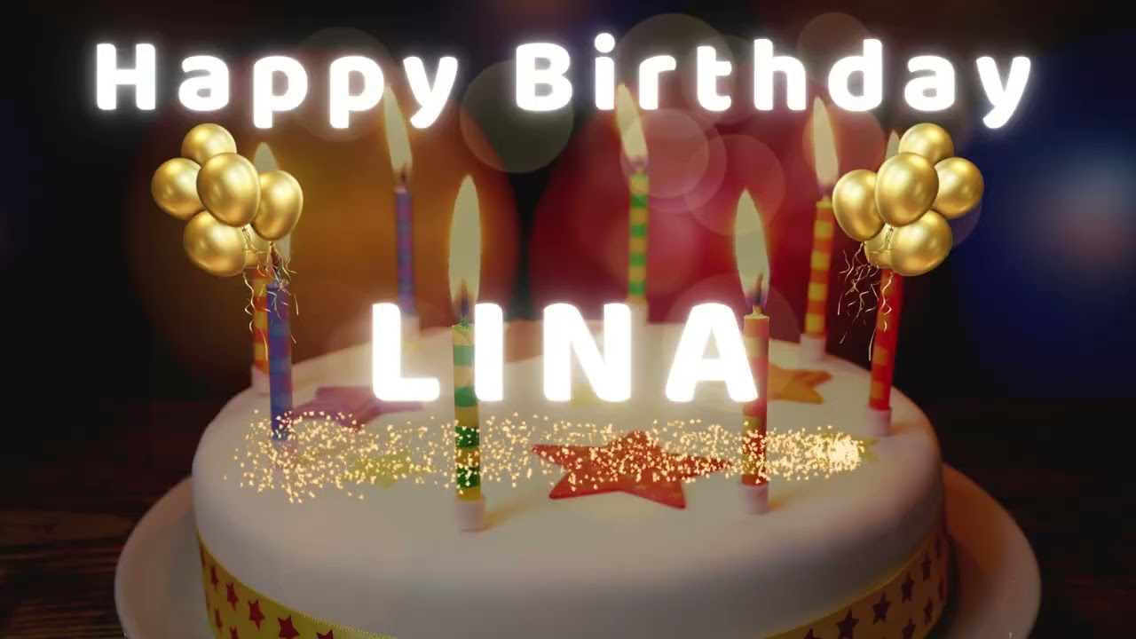 Happy Birthday LINA 🎂 | Birthday Song With Name
