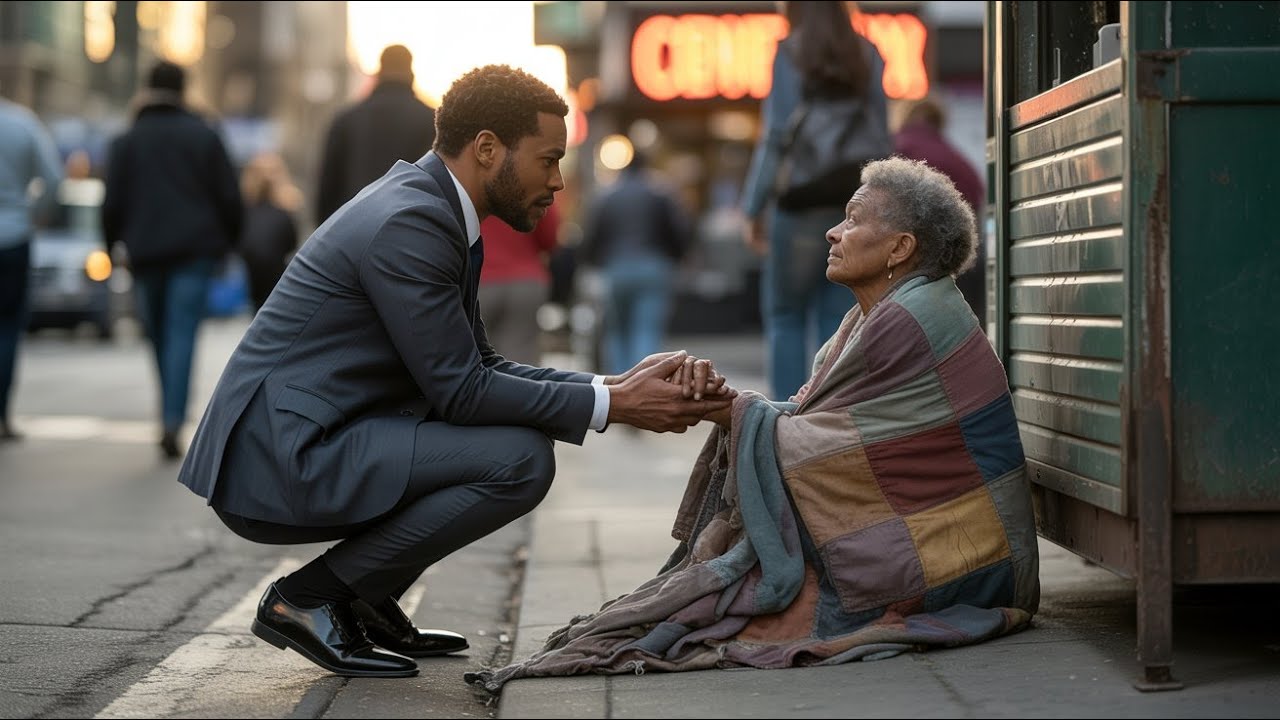 Un millionnaire s'arrête devant une mendiante et lui dit : « Tu es ma mère »