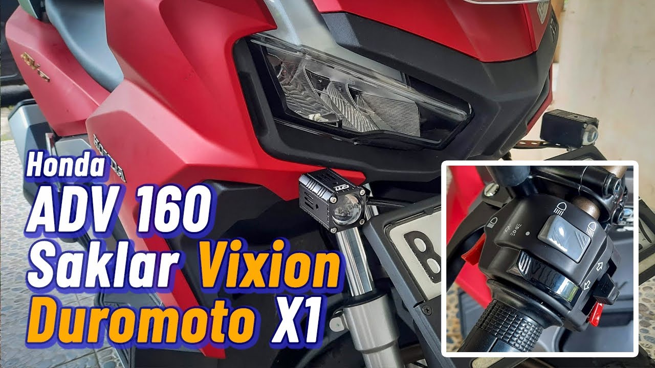 Pemasangan Saklar Vixion di ADV160