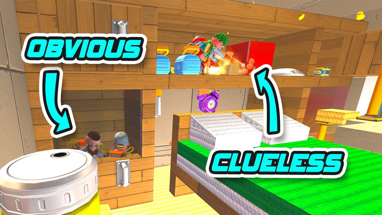 Can Obvious Spots Be GOOD? - Scrap Mechanic Hide and Seek