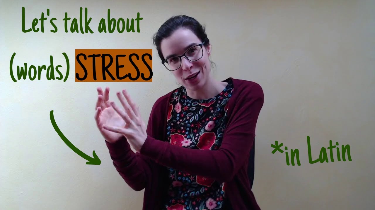 How to pronounce Latin words || Vowels length and words stress