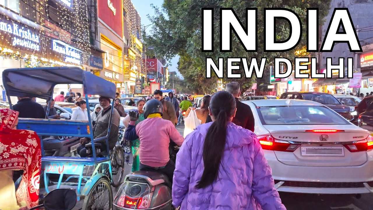 Walking in New Delhi 2026 🇮🇳 | India’s Capital City Walking Tour (4K)