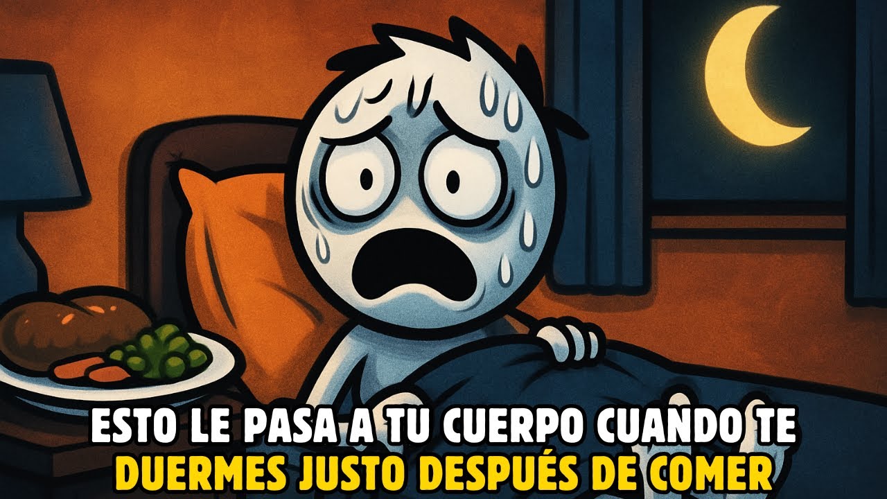 ¿Qué pasa si te duermes justo después de comer? 🌙 (según la ciencia)