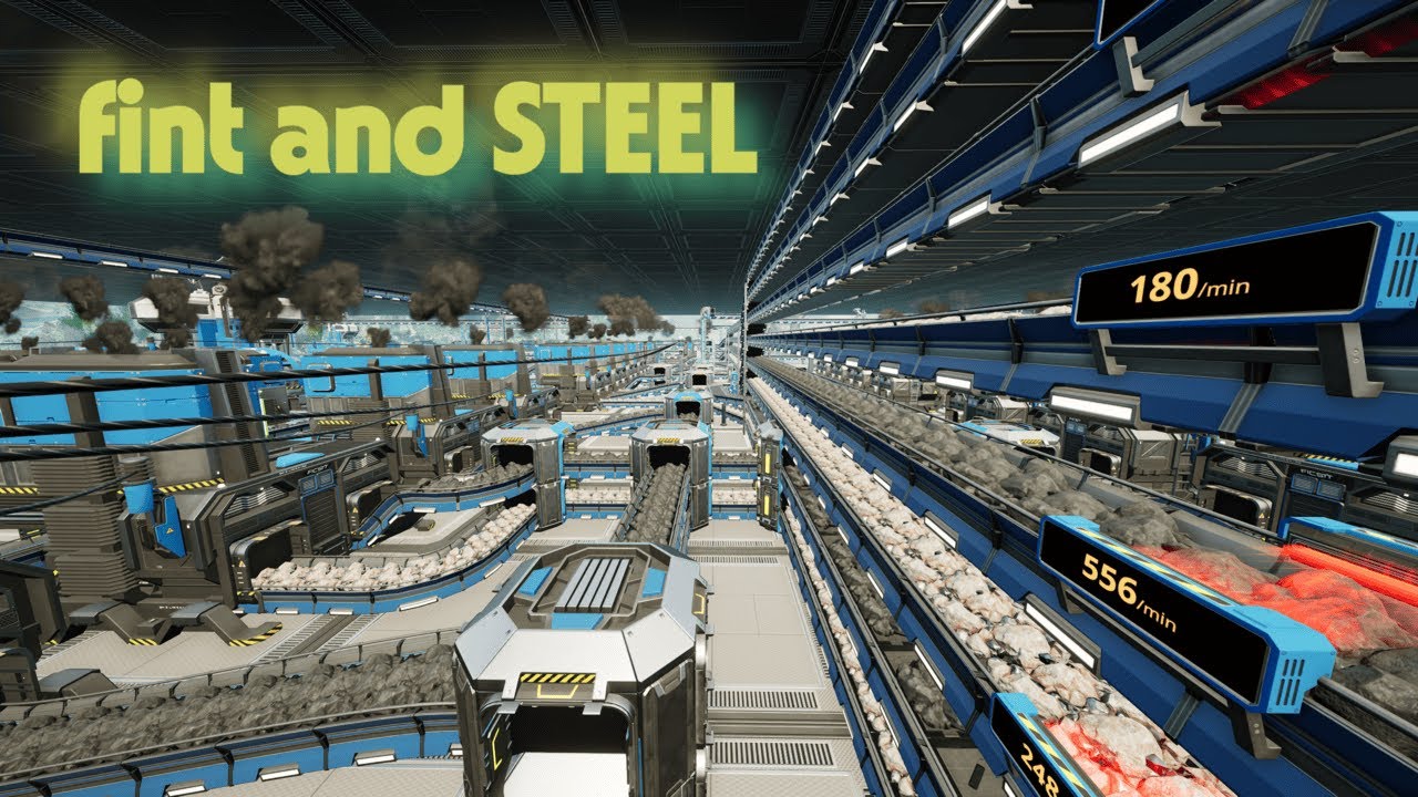 🔴LIVE: MASS STEEL PRODUCTION IN SATISFACTORY