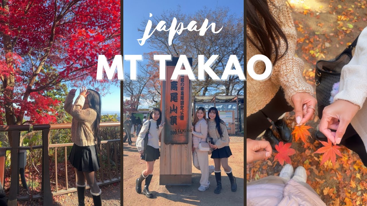 A Day Trip With Mari & Bea | Autumn Leaves, Chair Lift & Food Trip 