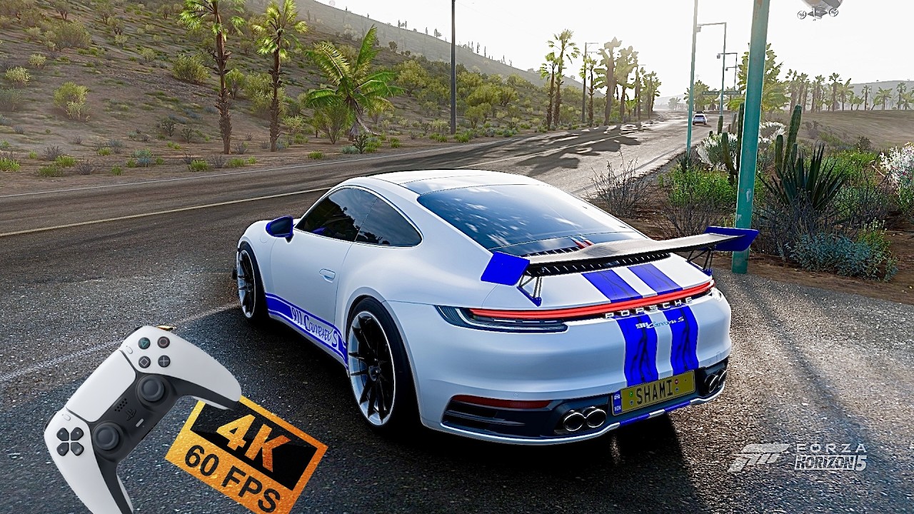 Porsche 911 Carrera S - Forza Horizon 5 | 800HP Tune | DualSense Controller