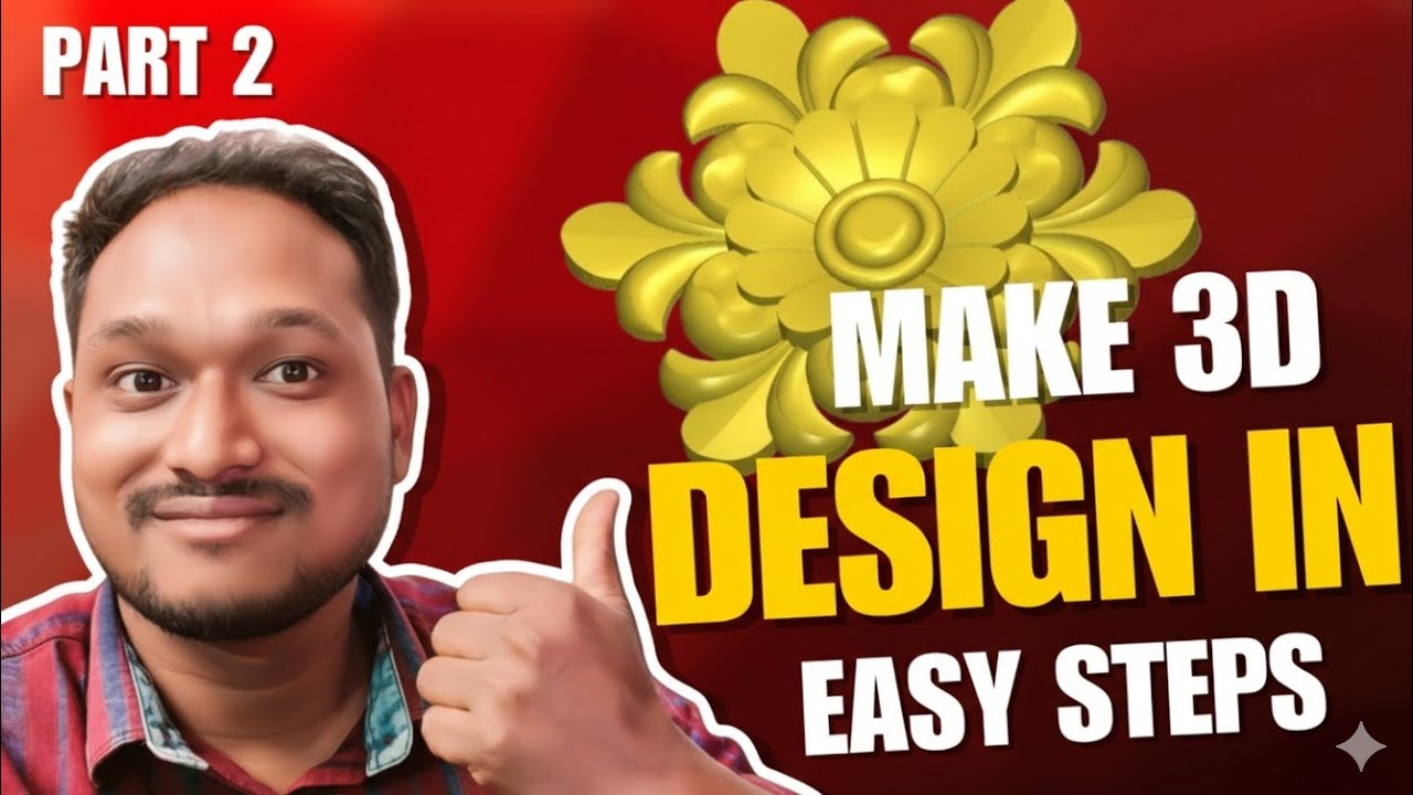 How to make 3d designs in some easy steps using Layer in Artcam 2018