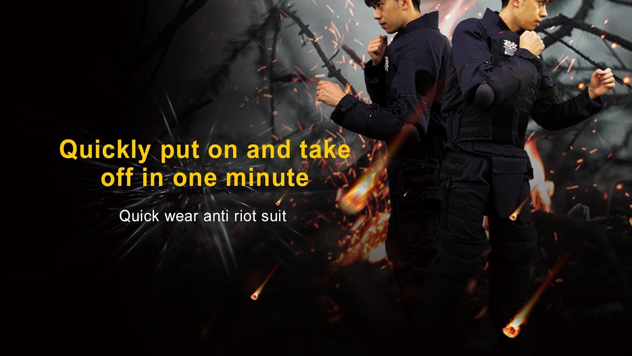 SENKEN Quick wear anti riot suit