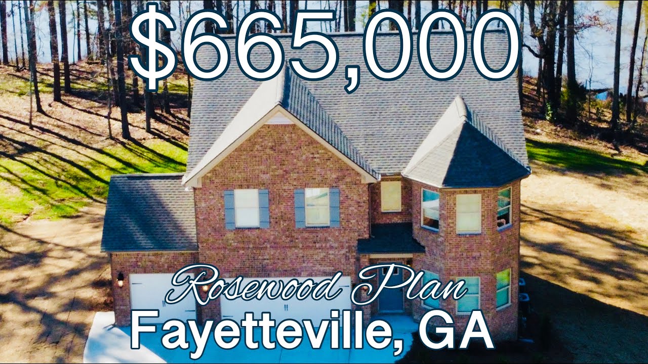 Brand New Construction Home For Sale in Fayetteville, GA; 5 Beds - 3 Baths | D. Lowe The Realtor