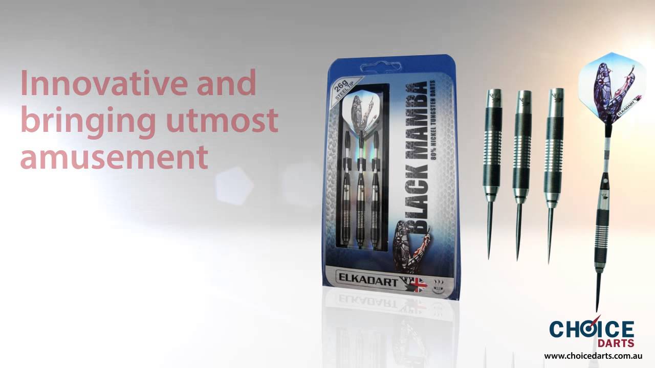 Black Mamba 80% Tungsten Darts   22, 24 & 26gm
