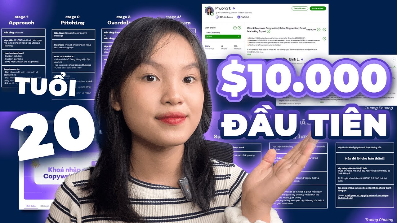 Cách mình kiếm $10.000 online khi là sinh viên, bạn cũng có thể làm giống mình