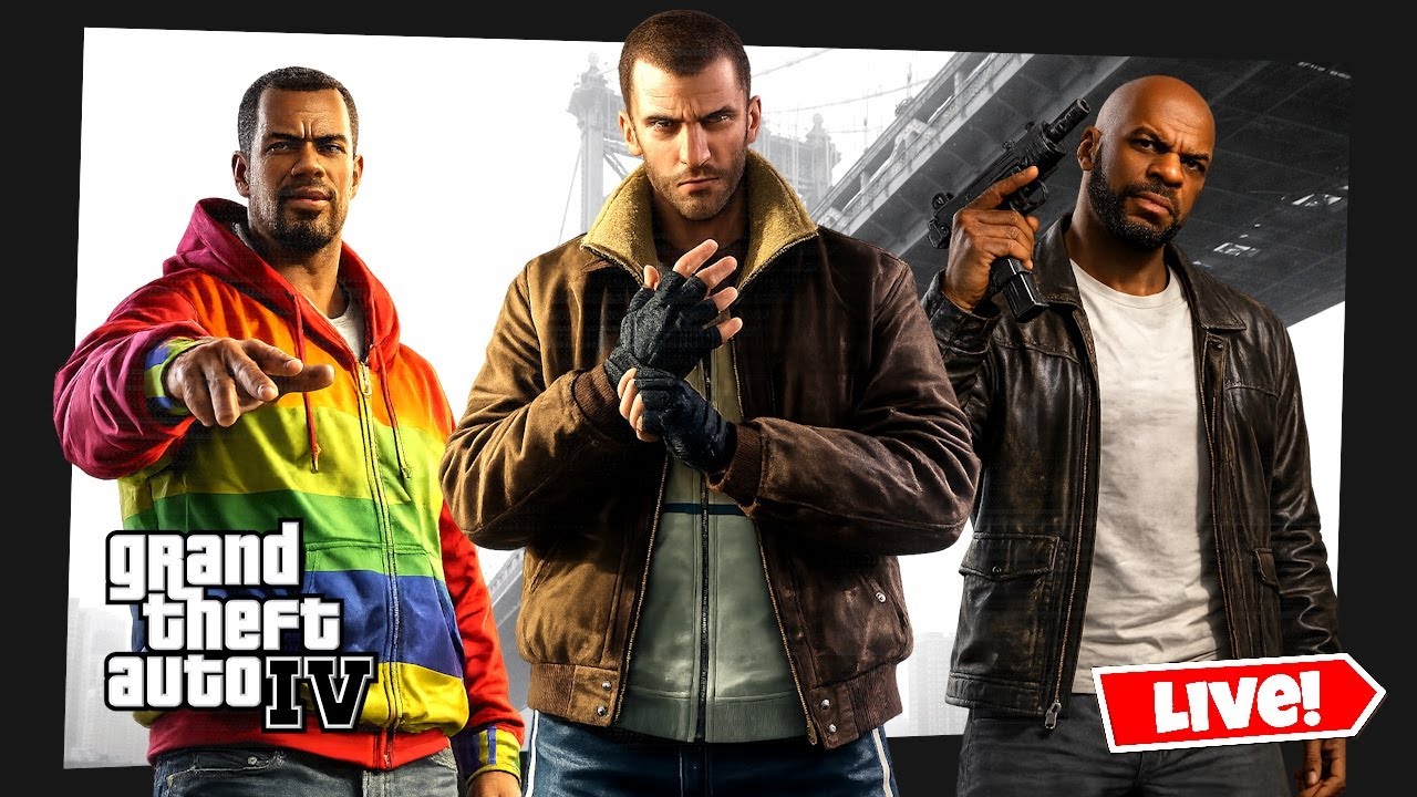 Playing GTA IV 100% Completion | GTA Series Marathon #21 | LIVE 🔴