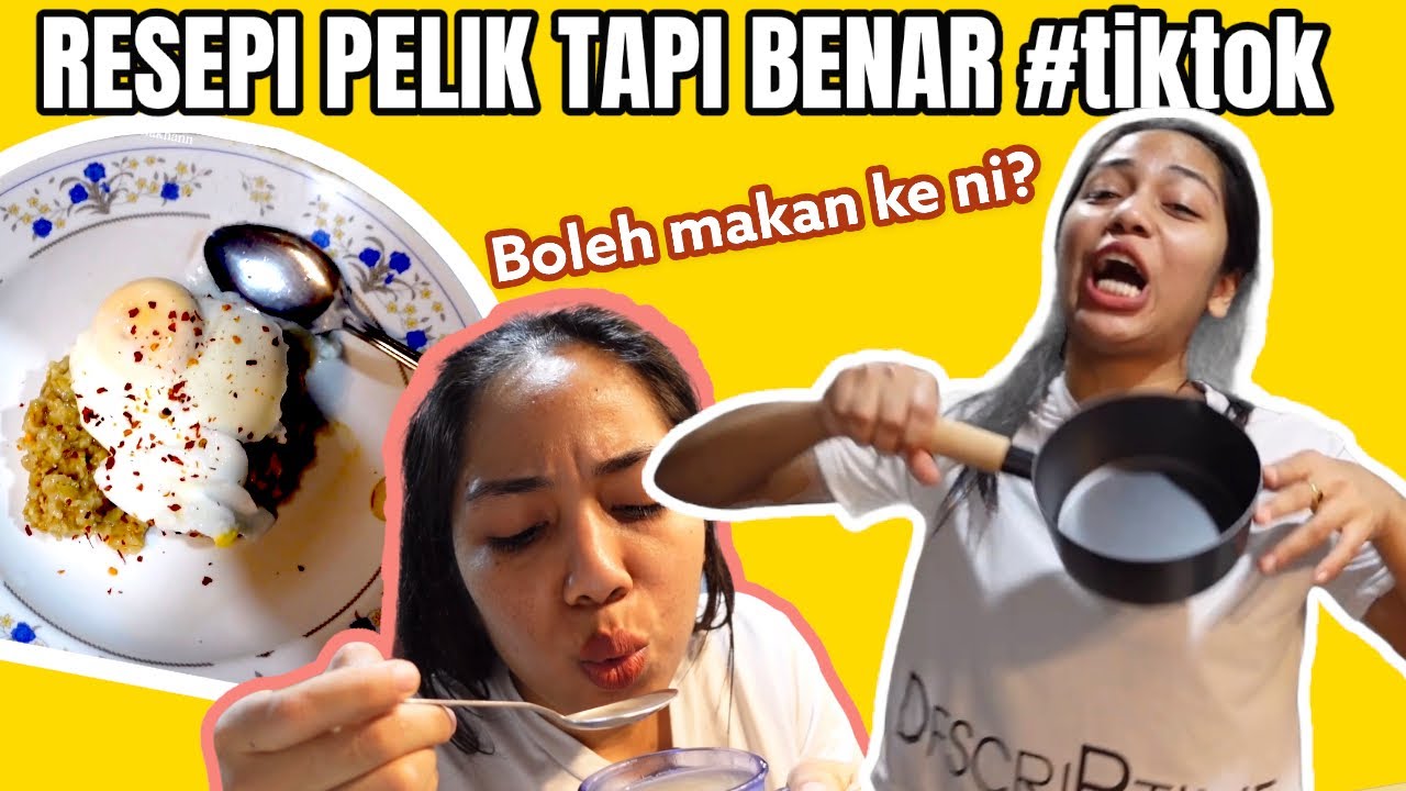 Aku try buat resepi pelik tiktok | oat, telur and kicap ?? Boleh telan ke ni ? 🤢