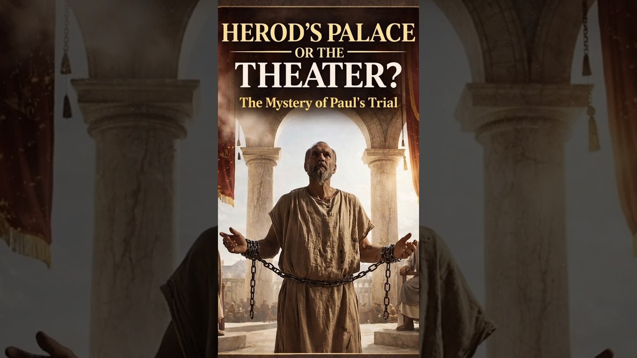 𝗛𝗲𝗿𝗼𝗱&rsquo;𝘀 𝗣𝗮𝗹𝗮𝗰𝗲 𝗼𝗿 𝘁𝗵𝗲 𝗧𝗵𝗲𝗮𝘁𝗲𝗿? 𝗧𝗵𝗲 𝗠𝘆𝘀𝘁𝗲𝗿𝘆 𝗼𝗳 𝗣𝗮𝘂𝗹&rsquo;𝘀 𝗧𝗿𝗶𝗮𝗹 #shorts