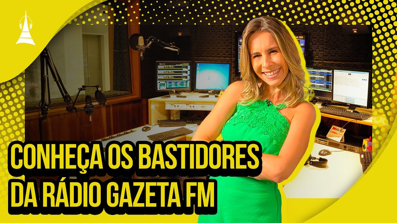 Tudo o que acontece nos bastidores da Rádio Gazeta FM