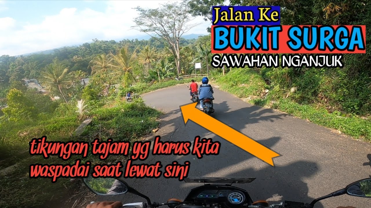Rute ke Bukit Surga Sawahan Nganjuk# part 1