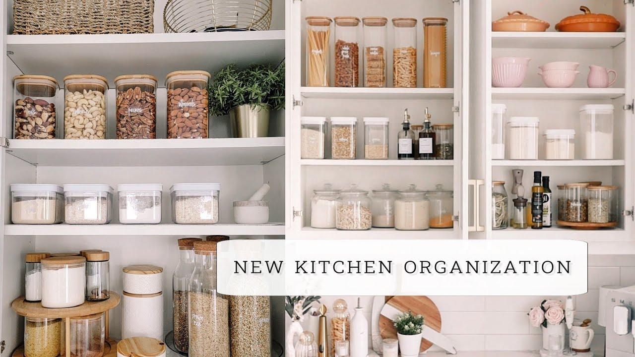 New Kitchen Organization Video | ORGANIZE WITH ME |  Pantry Organization Ideas [SUB]