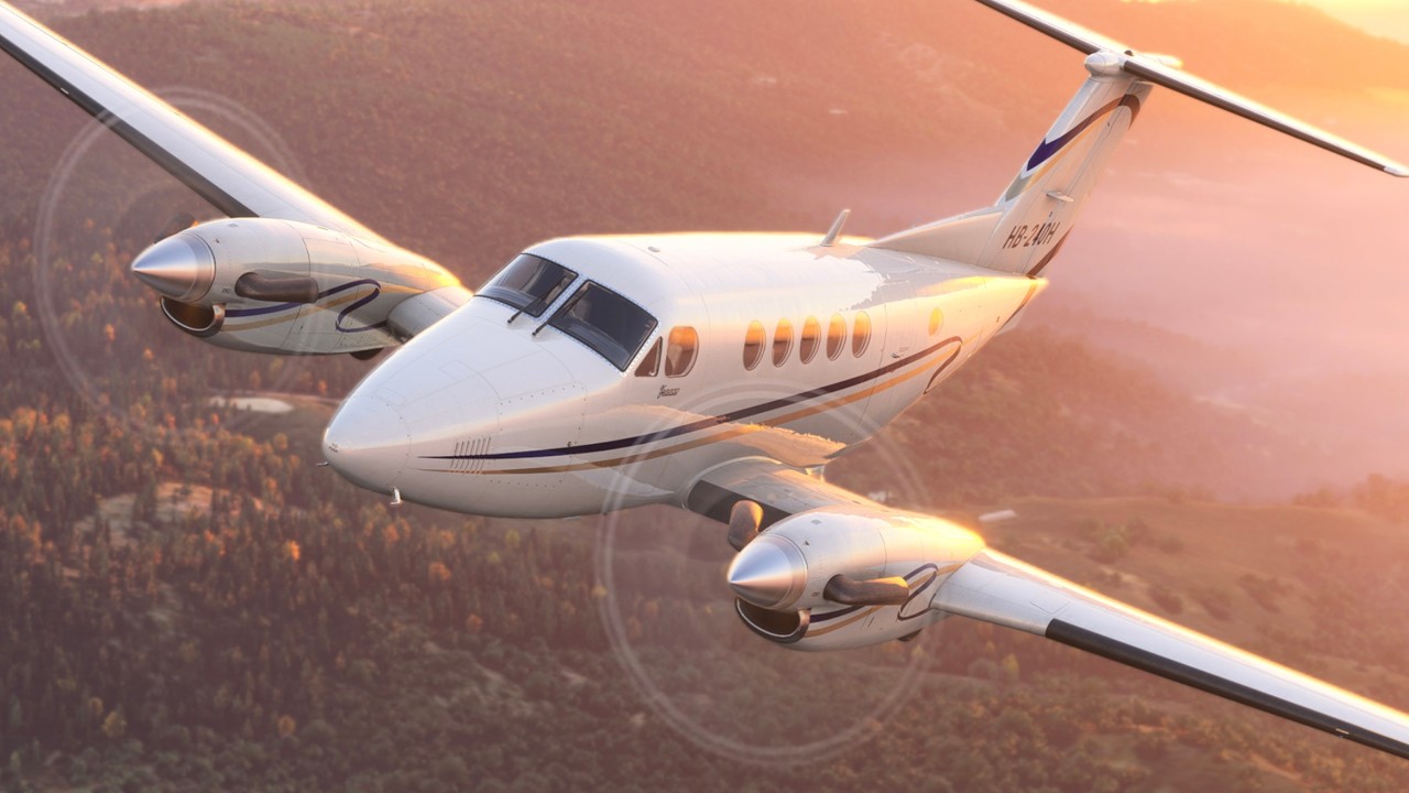 Microsoft Flight Simulator 2024 | First flight in the new King Air B200!