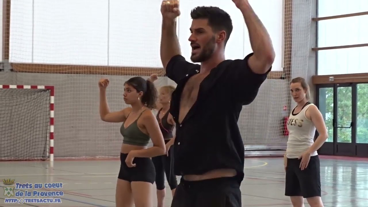 Stage de danse avec Jordan Mouillerac de danse avec les stars à TRETS 4JUIN2022