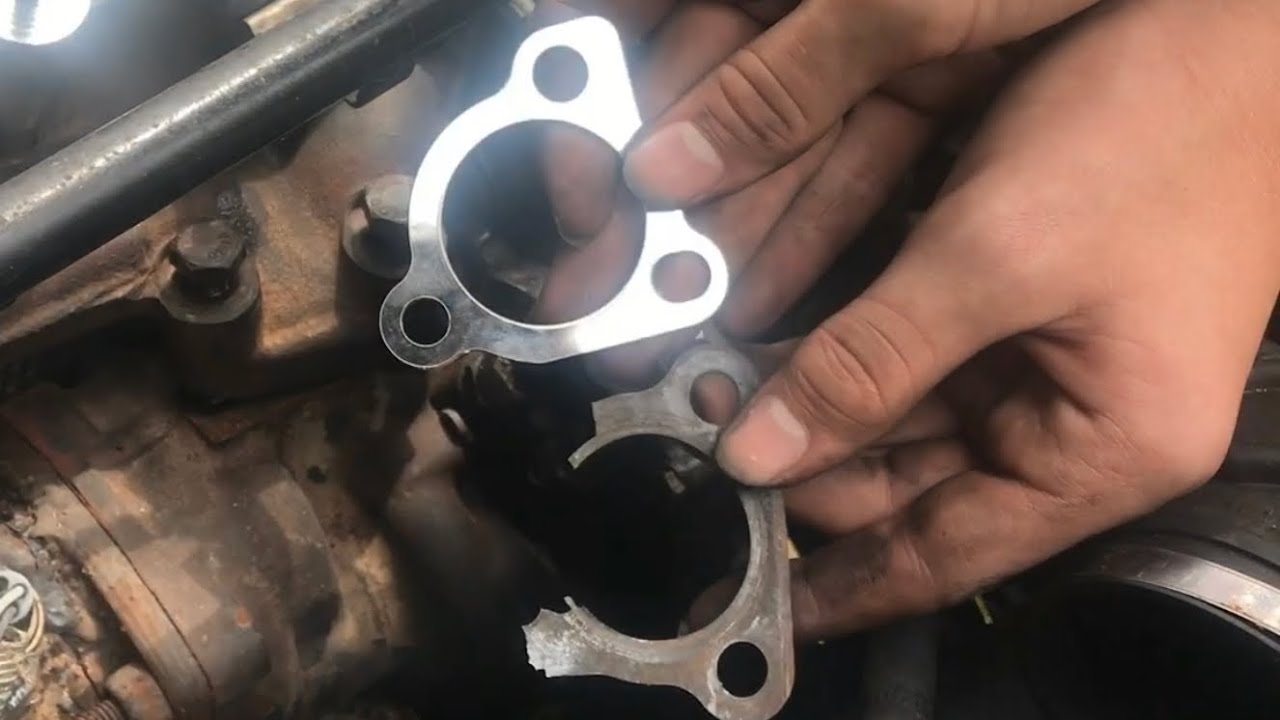 TIPS replace exhaust manifold turbo gasket 1.8t audi volkswagen