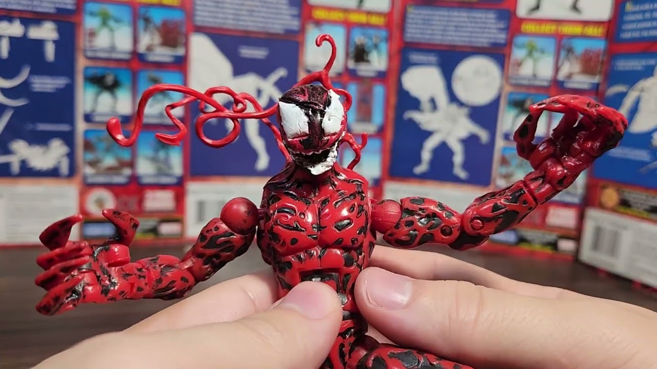 Venom Month #27 Custom Carnage HeadSculpt! - A Chewy Mew Revie!