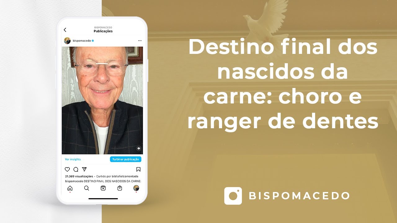 Destino final dos nascidos da carne: choro e ranger de dentes - Meditação Matinal 01/12/22