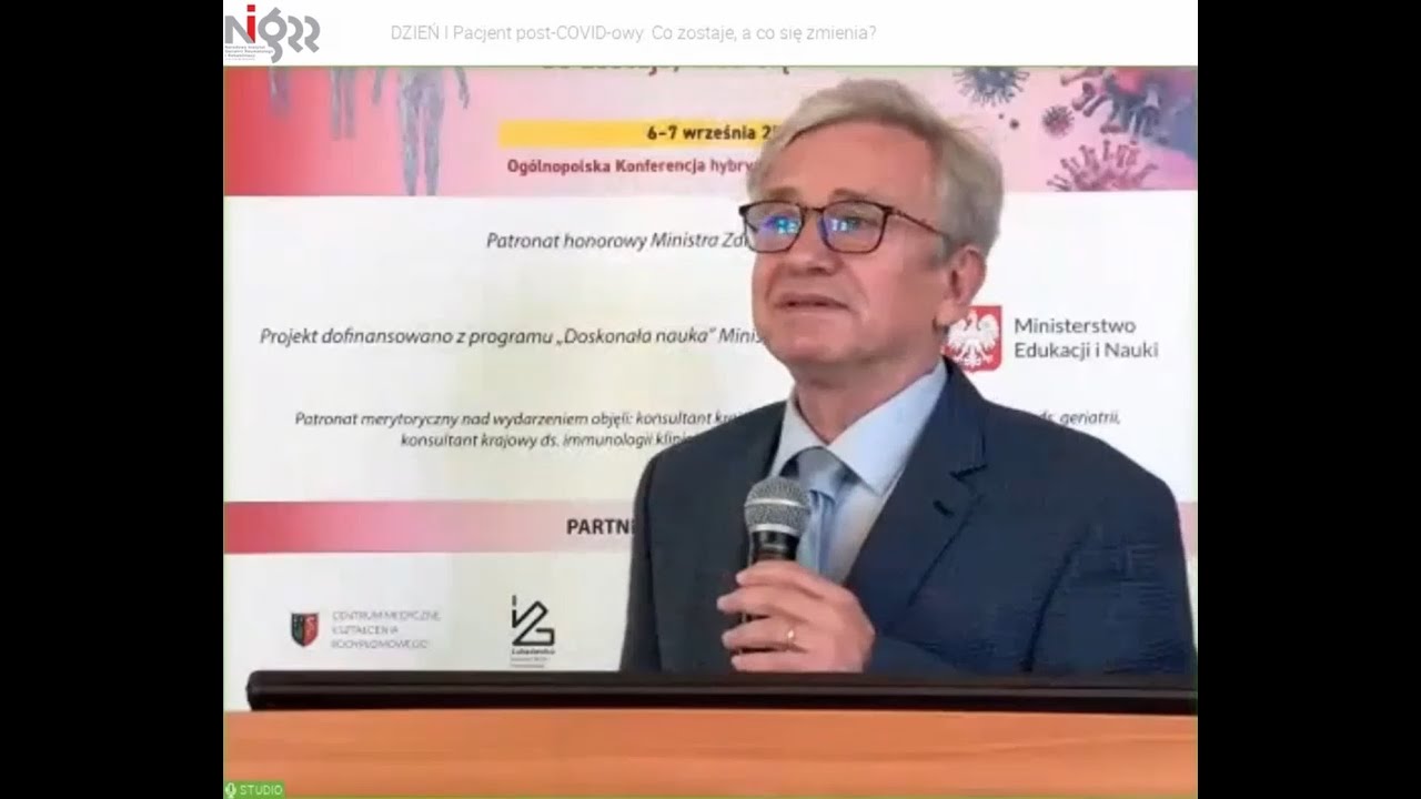 Powikłania zakrzepowo-zatorowe w przebiegu SARS-CoV-2 - prof. dr hab. n. med. Witold Tomkowski