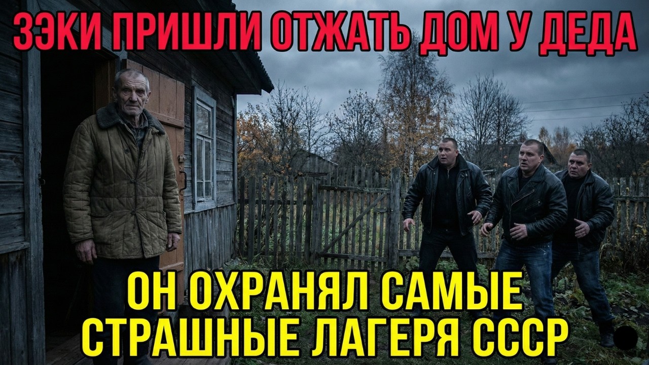 ЗЭКИ ХОТЕЛИ ОТЖАТЬ ДОМ У ДЕДА 60 ЛЕТ, НЕ ЗНАЯ ЧТО 20 ЛЕТ ОН ОХРАНЯЛ САМЫЕ СТРАШНЫЕ ЛАГЕРЯ СССР