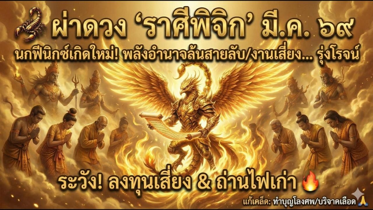 ♏ ดวงมีนา 69! ชาวพิจิก