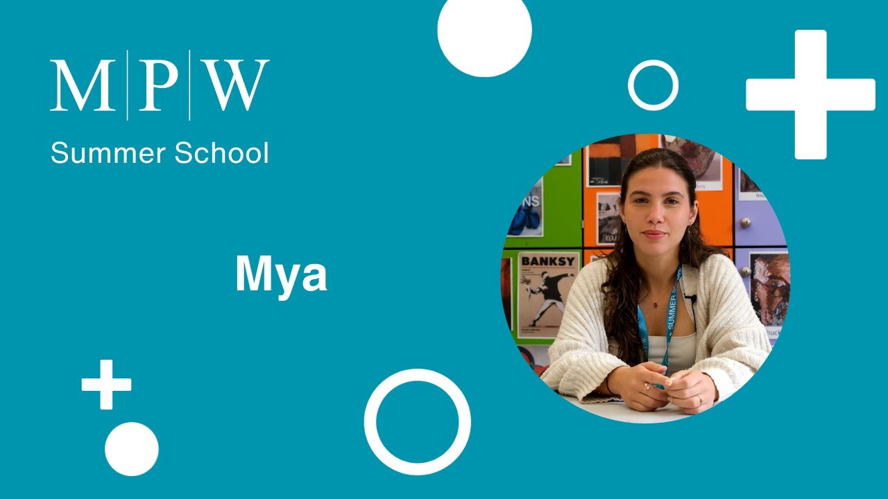 Mya from Morocco | Summer School | MPW London