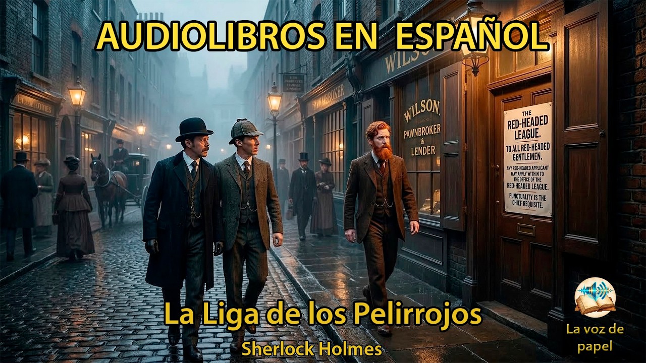Sherlock Holmes: La Liga de los Pelirrojos - Relato Completo | Narración Ultra Realista 🎧