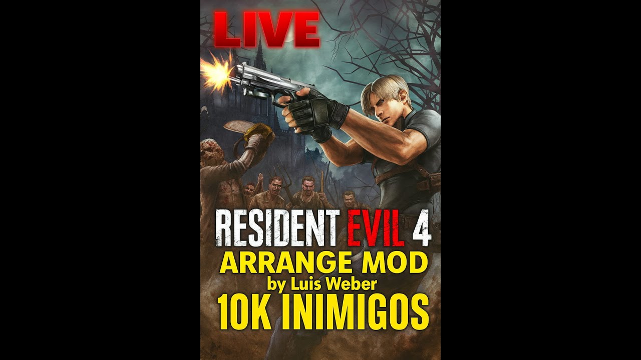 #Resident Evil 4 HD  + ARRANGE  MOD, DO LUIS WEBBER, Canal Extreme Condition link na descrição