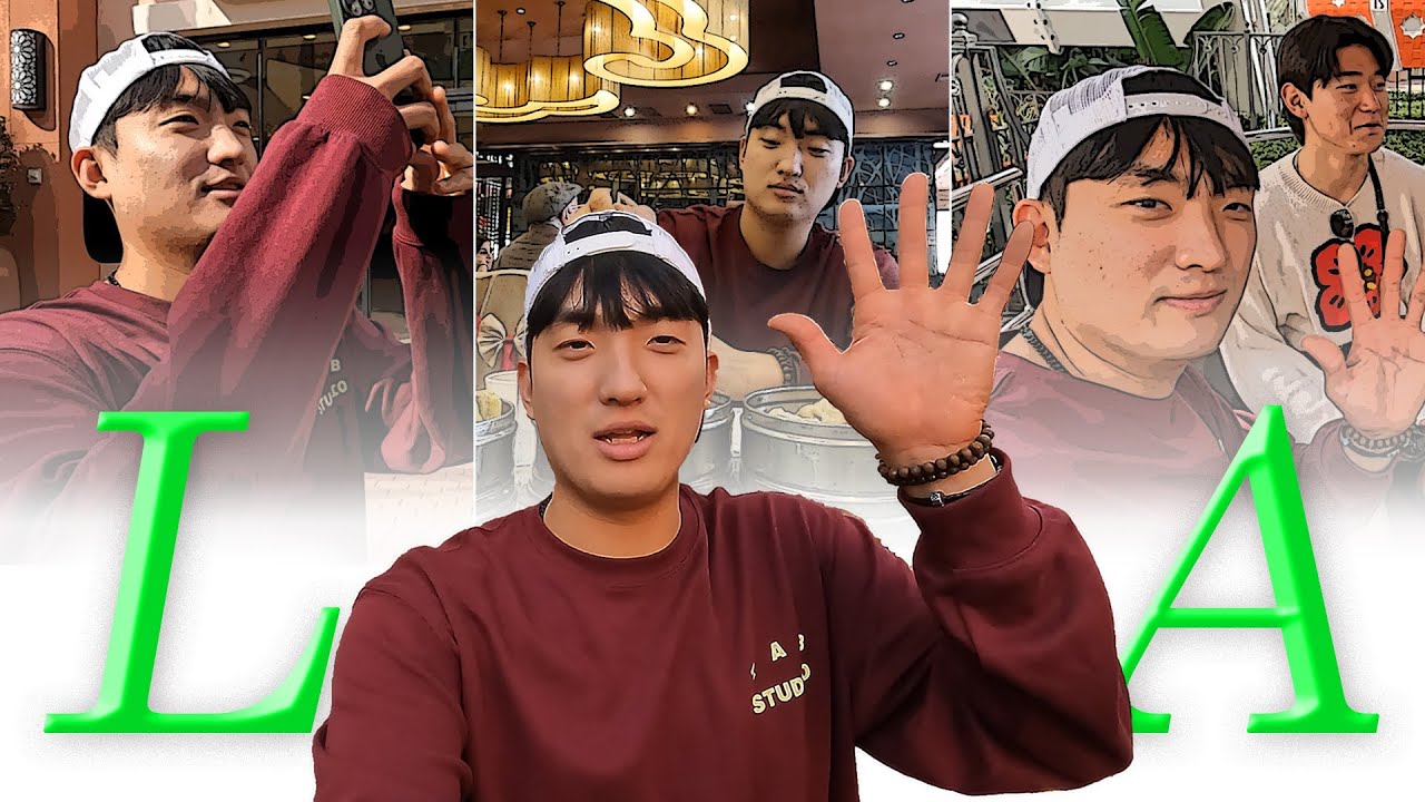 야구 선수들끼리 헬로 키티 카페 가고, 관람차에서 소리 지르는 [김도현 VLOG]