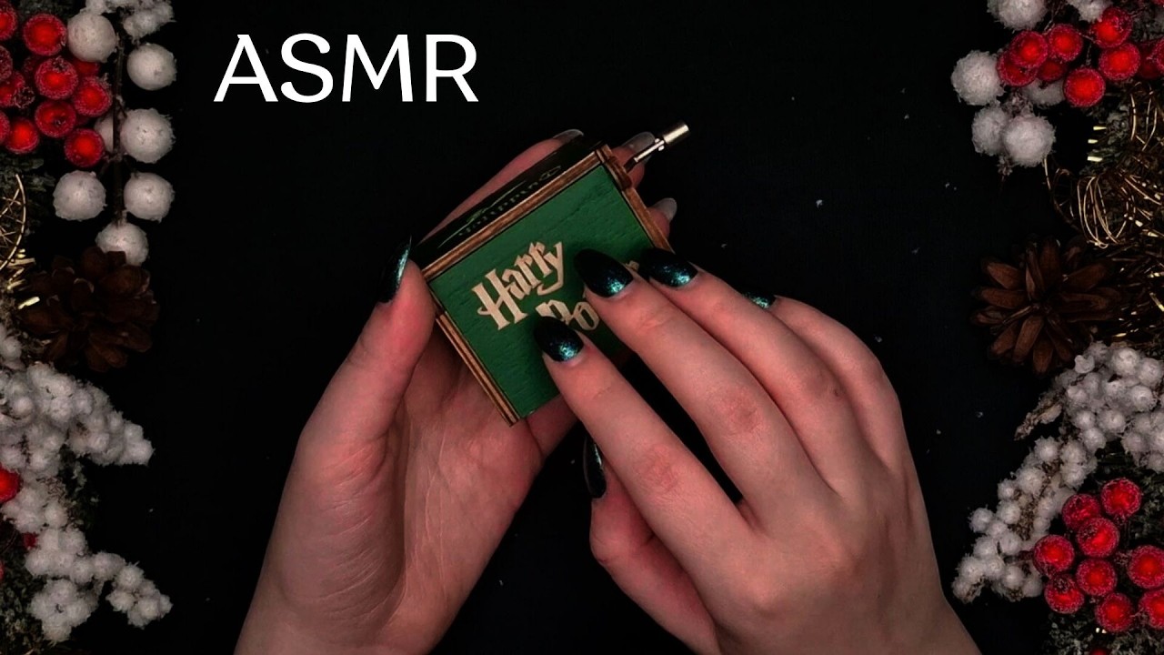 ASMR: Winter Wonderland Crinkles and Taps for Deep Sleep (No Talking)