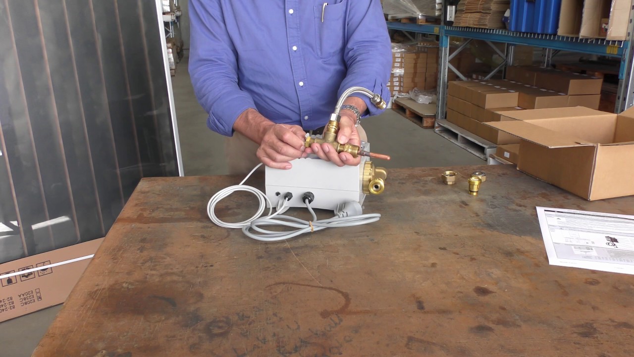 PM602 Pump Station and how to connect it to the system