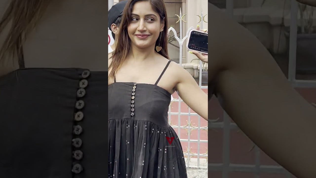 TV Shows Actress Surbhi Chandna & Husband Karan Sharma Spotted at Mount Mary Church, Bandra