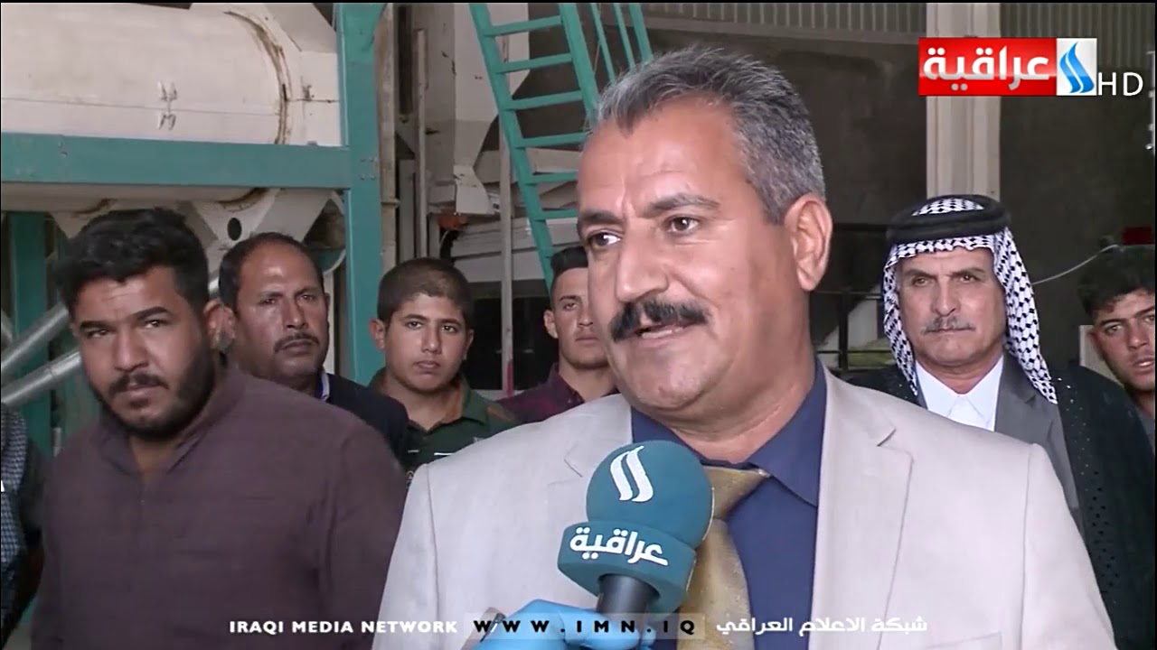 زراعة بابل تفتتح اكبر سايلو لجمع وتنقية الحبوب / تقرير - علاء الجراح