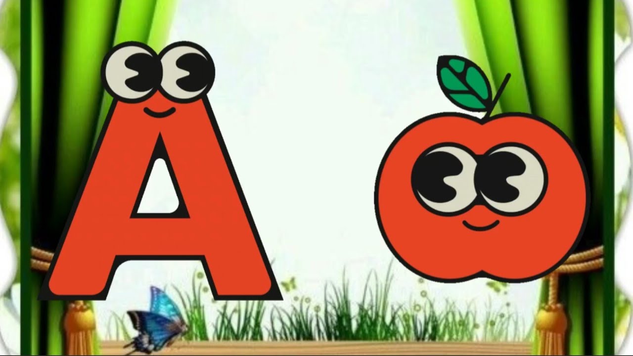 ABC Song | A for Apple to Z for Zebra | Alphabet Phonics | A for Apple Song