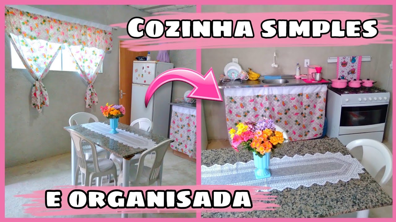 Limpeza e organização na cozinha simples/ morando na obra #faxina #cozinha #vidadedonadecasa