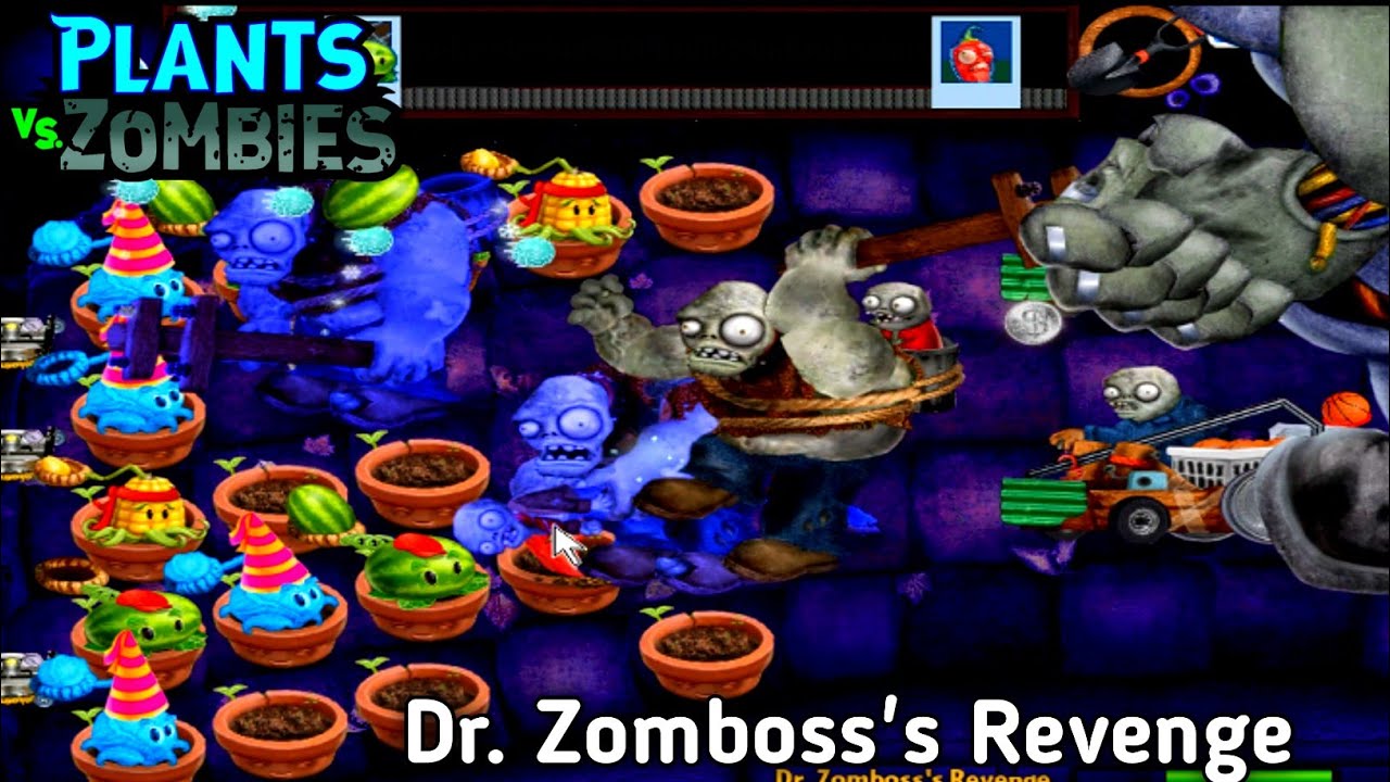 Plants Vs Zombies Real Life Edition PLUS (4.0) Dr. Zomboss's Revenge.