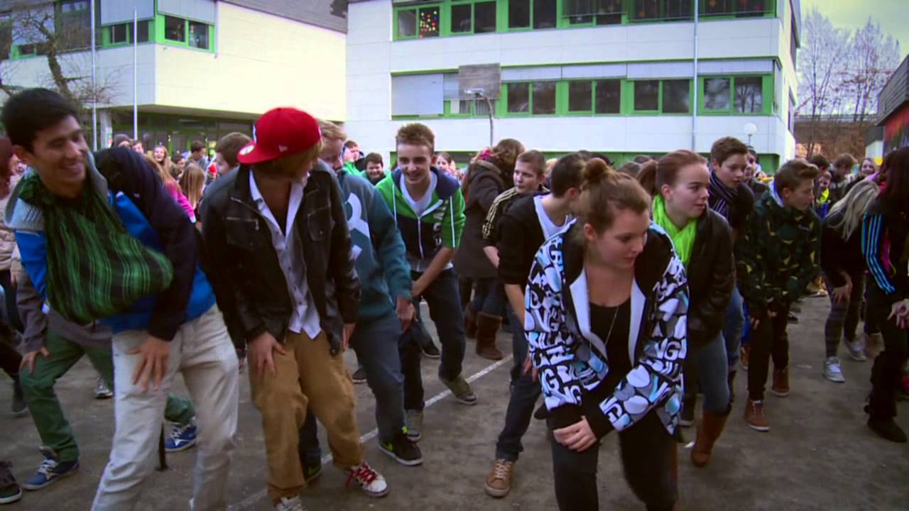 Gangnam Style Flashmob anlässlich 10 Jahre Jugendtreff ClickIn
