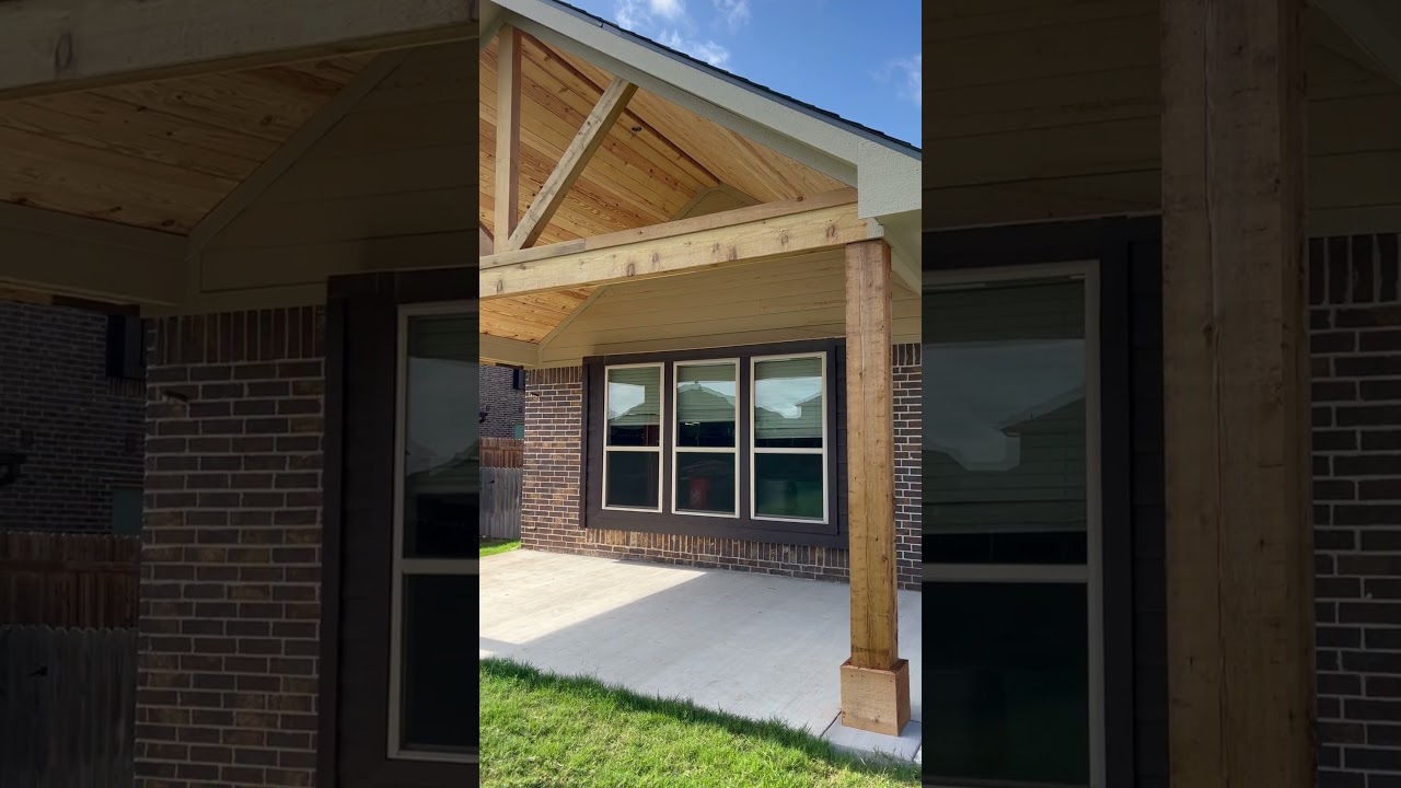 Patio cover build