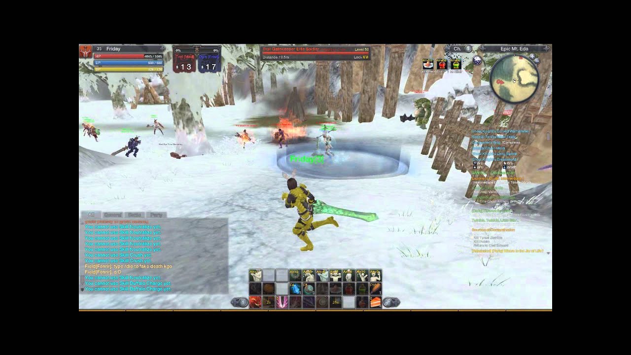 RaiderZ US CBT Massive PVP Epic Mt. Eda