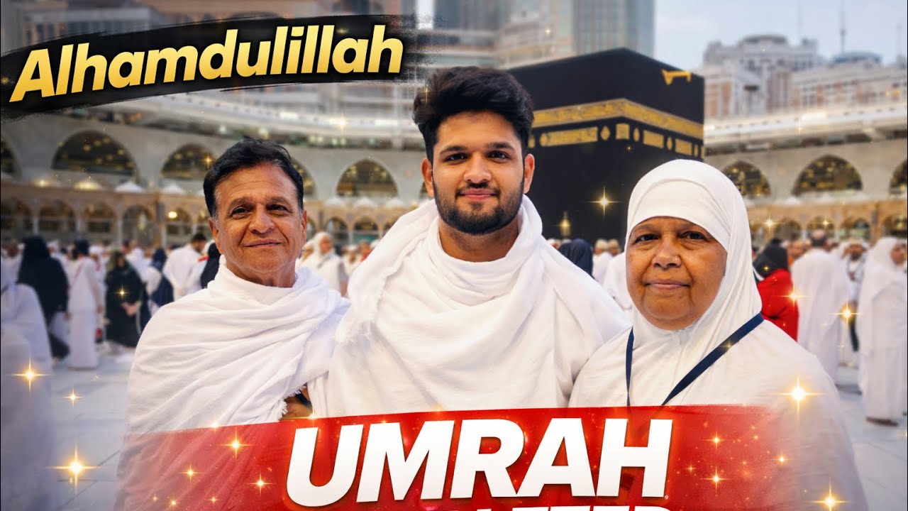 Alhamdulillah Mummy Papa Ke Sat Umrah 🤲