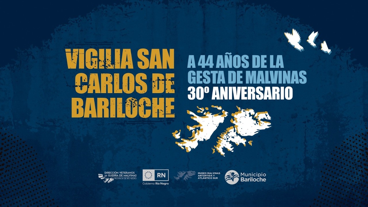 VIGILIA POR MALVINAS - 30 A&Ntilde;OS - SAN CARLOS DE BARILOCHE