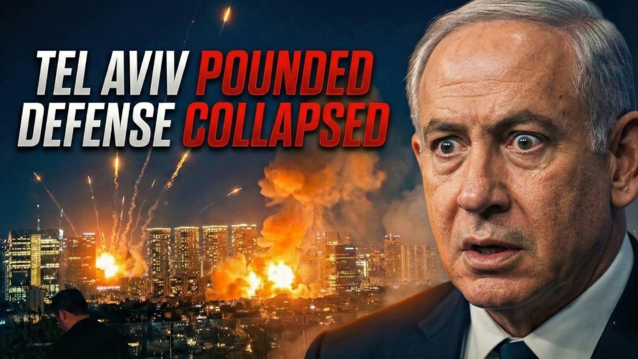 Iranian Ballistic Missiles POUND Tel Aviv & Bnei Brak| IRON DOME COLLAPSES ?