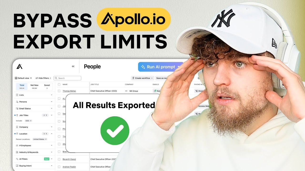 5 Ways To Bypass The Apollo.io Export Limits In 2025